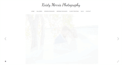 Desktop Screenshot of kristymorrisphotography.com