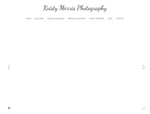 Tablet Screenshot of kristymorrisphotography.com
